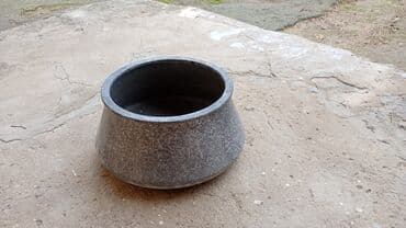 lipiçka qazanı: Aş qazanı, rəng - Qara, Çuqun, 38 sm — 2