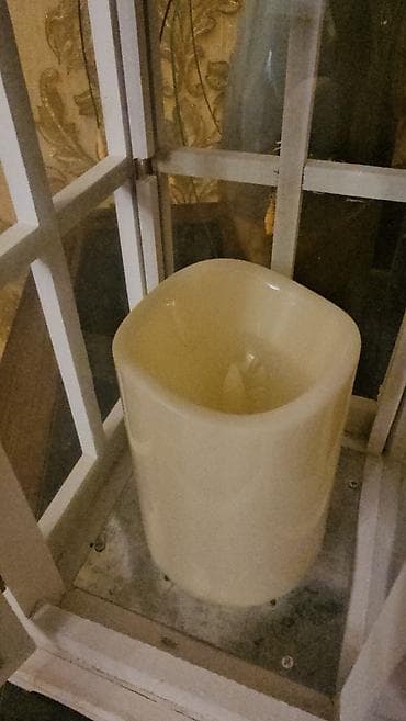 Подсвечники: Dekorativ fənər – şamlı,batareyaynan isleyir - Klassik üslubda — 3