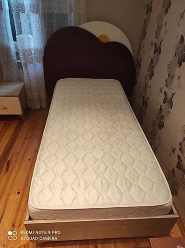 matras ortopedik: Oğlan və qız üçün, İşlənmiş, Çarpayı, Bazasız, Matras ilə, Siyirməsiz — 1