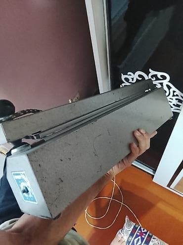 Paketləmə aparatları: Məhsul: Elektrikli polietilen/plastik paket qaynaq aparatı (impuls — 1
