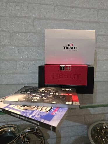 elktron saat: Qol saatı, Tissot, rəng - Qara — 2