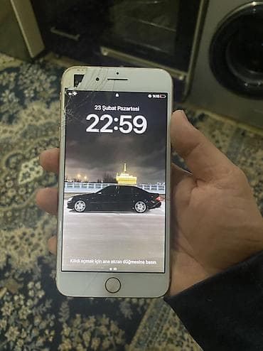 mi 8 plata: IPhone 8 Plus, 64 GB, Rose Gold, Barmaq izi — 5