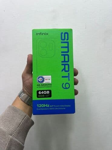 honor x9b 8256 qiymeti: Infinix Smart 9 HD, 64 GB, rəng - Yaşıl, Düyməli — 1