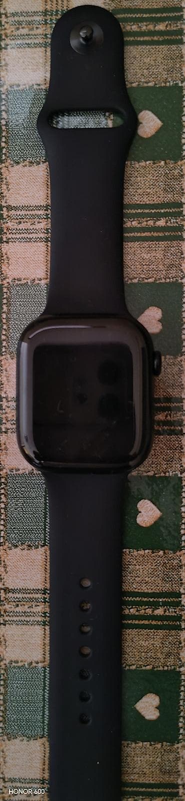 Smart saat, Apple, Sensor ekran, rəng - Qara