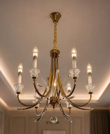 sam: Çılçıraq, 6 lampa, Metal — 1