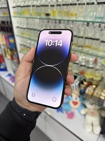 smart box qiymeti: IPhone 14 Pro, 256 GB, Qara, Face ID — 2