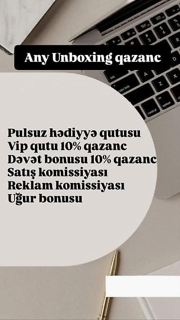 pul kolleksiya: Any Unboxing qazanc proqramı Təkliflər: - Pulsuz hədiyyə qutusu - VIP — 1