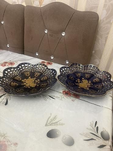 serviz qablar: Bir çox qab yenidir istifadə olunmayıb dəst cüt və ya 6 ədəddir — 9