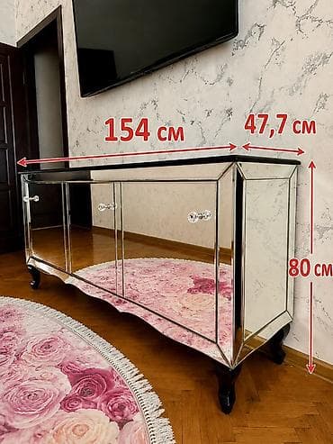 tunba: Güzgülü konsol/TV tumbası TƏCİLİ SATILIR - Ölçülər: uzunluq 154 sm — 3