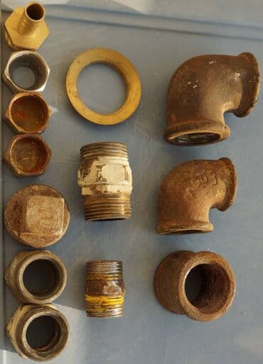 plastik turbalar qiymeti: Metal boru fitinqləri Metal boru fitinqləri satılır. 1 ədəd Dirsək — 1