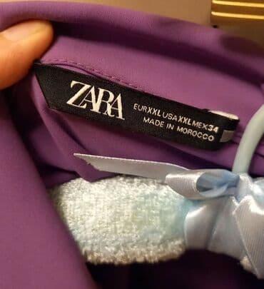 massimo dutti azərbaycan: ZARA qadın bluz - Modell: kəsişən önlü, yan tərəfdən bağlamalı — 1