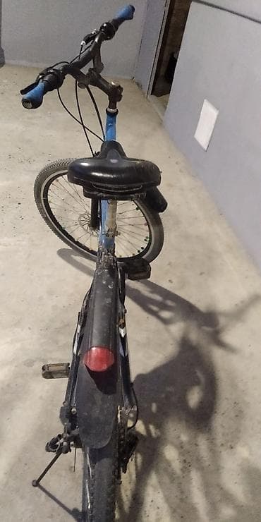 velosibed 24 lük: Olympia Sporty uşaq/yeniyetmə velosipedi - Rəng: mavi-qara - Çərçivə — 2