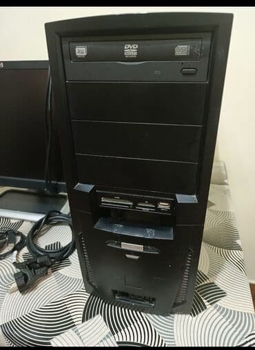 купить игровой компьютер бу: Masaüstü kompüter komplekti Tərkib: - Midi Tower korpus: ön paneldə — 1