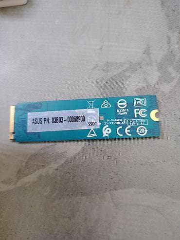 note 10 1: Daxili SSD disk Western Digital (WD), 512 GB, M.2 — 1
