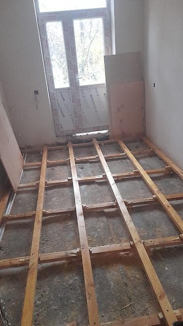 Plitə işləri: Her nov laminatlarin vurulmasi butun pol isləri tam ideal sekilde — 8