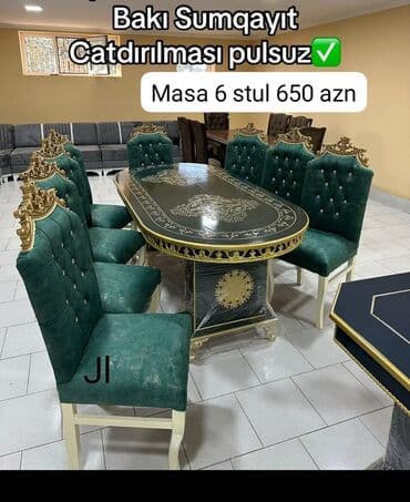 qəhvə stolu transformatoru: Oval masa, Qonaq otağı üçün, 6 nəfər, Açılmayan — 1