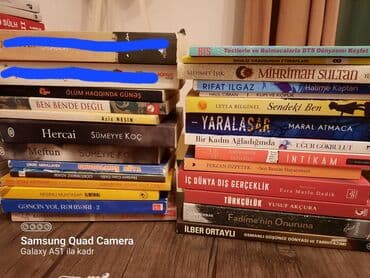 Əksəriyyəti türkcədir. Yenidir. İkinci əl qiymətinə satılır. Qiymətdə