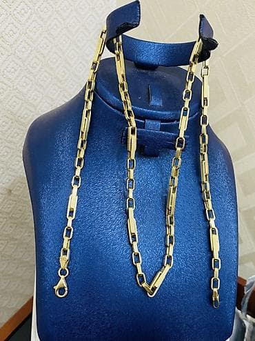 versace qizil sepler: Boyunbağı, Versace, Sarı qızıl, 585 Əyar, 14 g, Pulsuz çatdırılma — 1