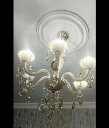 çılçırağlar: Çılçıraq, 5 lampa, Şüşə — 1