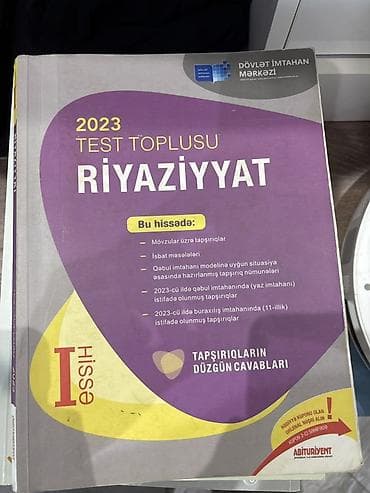 ibtidai sinif: Riyaziyyat 11-ci sinif, 2023 il — 1