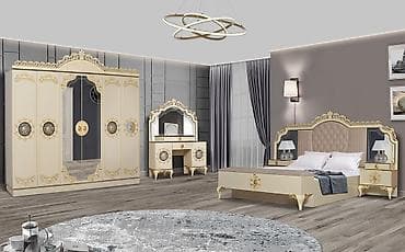 yatak desti: İkinəfərlik çarpayı, Dolab, Komod, Yeni — 4