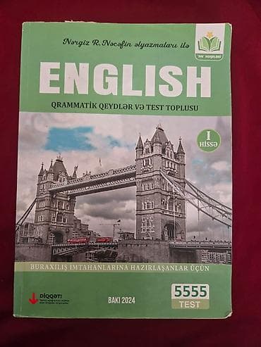 Məhsul: “English – Qrammatik Qeydlər və Test Toplusu (I hissə)” — 1