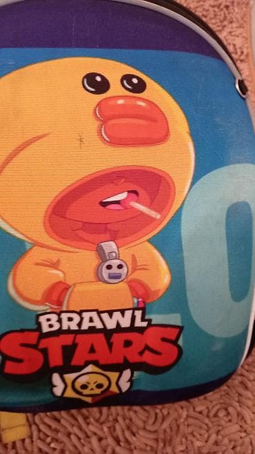 300 nomreli mekteb: Brawl Stars mövzulu uşaq çantası məktəbli çanta - Ön hissədə rəngli — 9