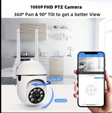 uşaq izleme kamerasi: 360° WİFİ SMART KAMERA. BELƏ KEYFIYYƏTDƏ ƏN UCUZ BIZDƏ. Telefonla real — 1