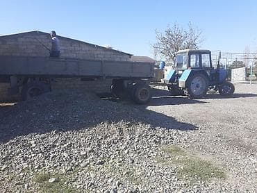 binə atcılıq ev: Təkərli traktor və qoşqu ilə daşınma xidməti. - Traktor: güclü və — 1