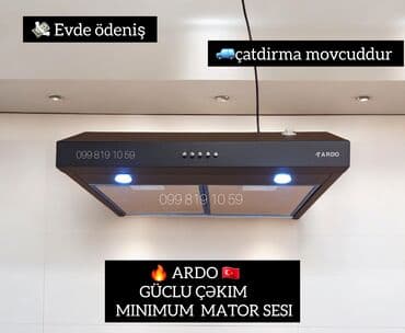 Ət çəkən maşınlar: Aspirator rəng - Qara, Yeni — 1