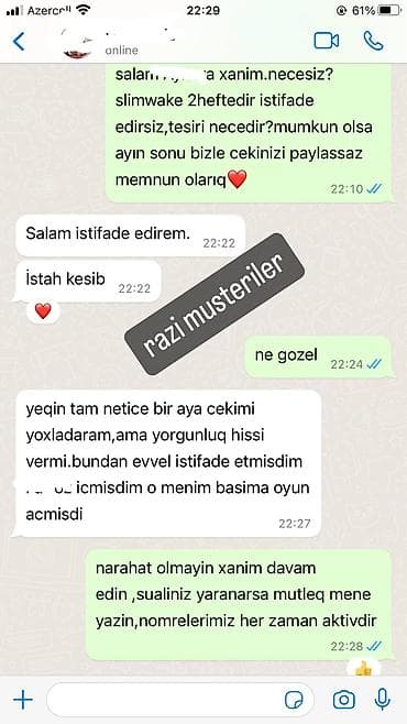 SlimWake – arıqlama üçün bitki tərkibli kompleks Məhsul: Slimwake — 5