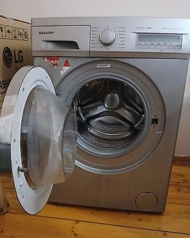 mp4 yükle: SHARP önyükləməli paltaryuyan maşın - Model: ES-FP610.2 (panel — 2