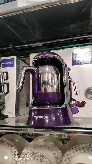 Qehve qəhvə bişirən Korkmaz turk istehsali 400 watt Otomotik hazir — 2