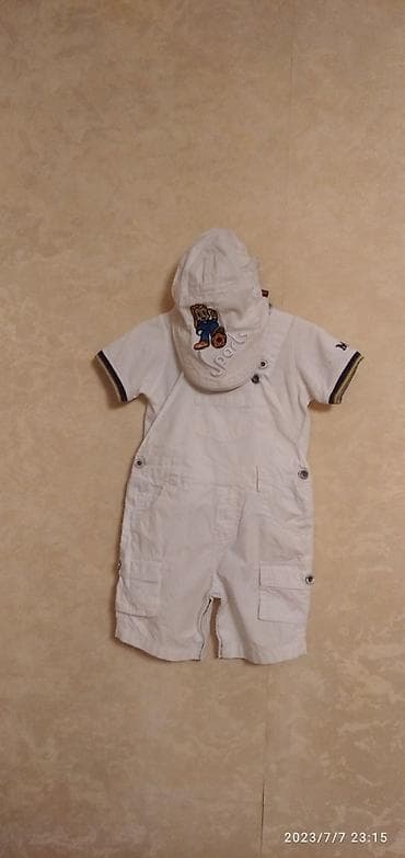 Uşaq geyimi və ayaqqabıları: Yay dəsti,1-2yaşa uyğun.Oyuncaq hədiyyəli — 2