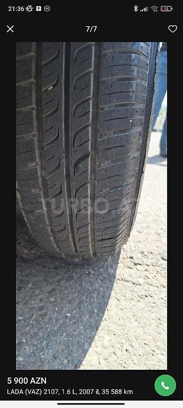 islenmis kompressor: VAZ (LADA) 2107: 1.6 l | 2007 il Sedan — 7