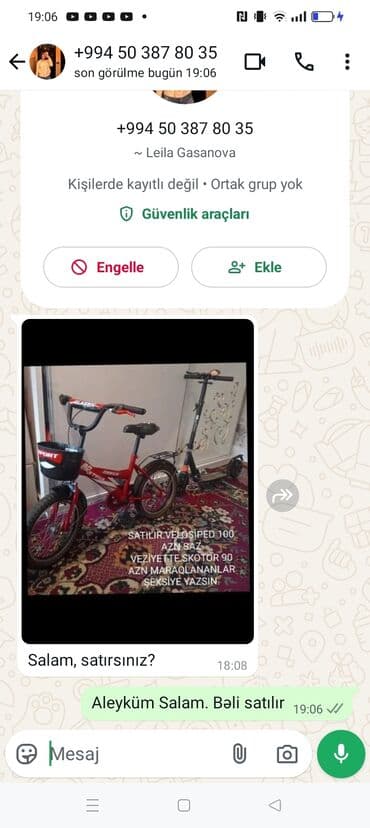 Uşaq velosipedləri