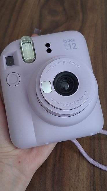 ayfon 14 dubay: Fujifilm Instax mini 12 – lila rəngli instant kamera 1 həftə olar ki — 3