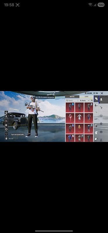 PUBG Mobile hesabı – zəngin kosmetik kolleksiya hesab tecili satılır