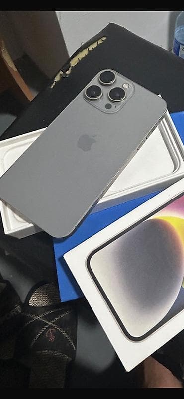 Elektronika: IPhone 15 Pro, 64 GB, Gümüşü, Face ID — 4