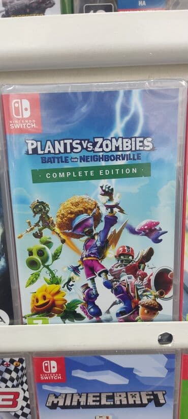 диск: Nintendo switch üçün plants zombies battle for neighborville oyun — 1