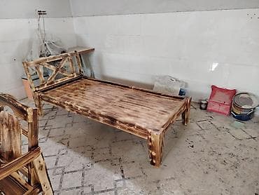 ucuz yataq desti: Təknəfərlik çarpayı, Bazasız, Matrassız, Siyirməsiz — 4