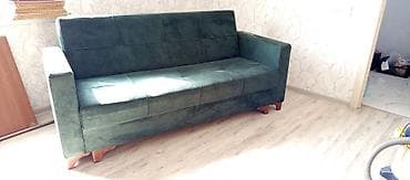 Divan, Açılmayan, Bazalı, Vеlur parça, Çatdırılma yoxdur