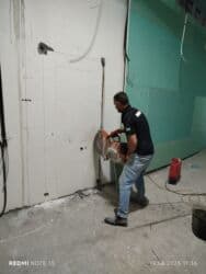 Sifarişlə əl işləri: #Betonkesme #betondeşmə Beton kubik kərpic - dən kəsim deşim — 9