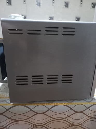 Mikrodalğalı sobalar: Mikrodalğalı soba Samsung, Ayrıca dayanan, Mikrodalğalar ilə, rəng - Gümüşü, İşlənmiş — 6