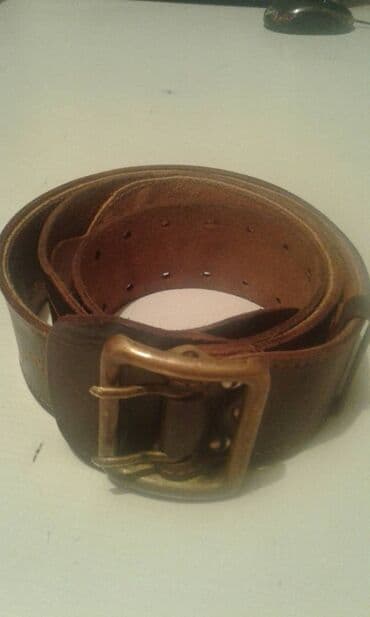 бусы из натурального камня: Ремень, Натуральная кожа, Новый — 4