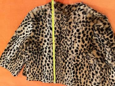 kurkler: Шуба - полушубок из натурального кролика с леопардовым принтом — 2