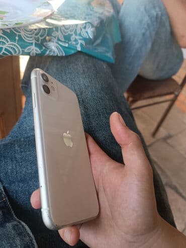 iphone planşet qiymetleri: IPhone 11, 64 GB, Ağ — 3