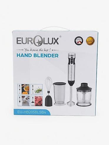 Blenderlər: Eurolux Hand Blender EU-HB2058LSB4 – çoxfunksiyalı mətbəx yardımçısı — 2