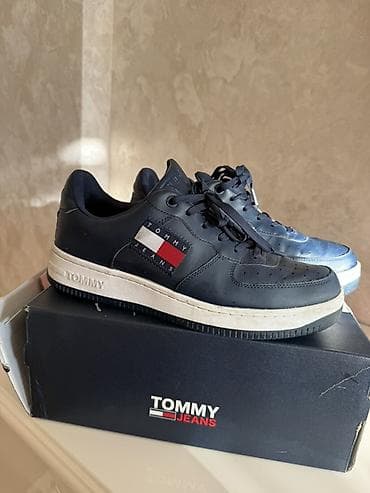 krosovka: Tommy Jeans kişi idman ayaqqabısı - Model: Tommy Jeans Leather Runner — 2