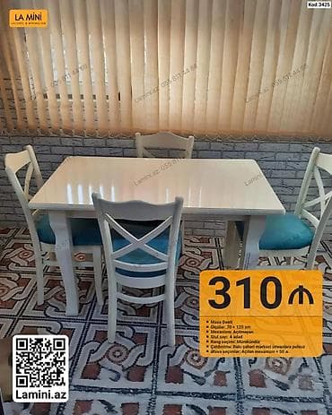 ag masa: Məhsul: Masa dəsti - Brend: LA MINI (Laconic & Minimalism) - Kod — 1